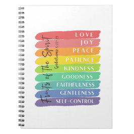 ガラテヤ5:22-23霊の実 ノートブック