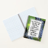 ガラテヤ5:22-23霊の実 ノートブック (内部)