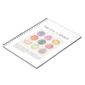 ガラテヤ5:22-23霊の実 ノートブック (左側)