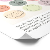 ガラテヤ5:22-23霊の実 ポスター (角)