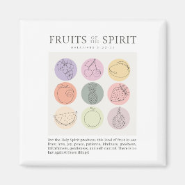 ガラテヤ5:22-23霊の実 マグネット