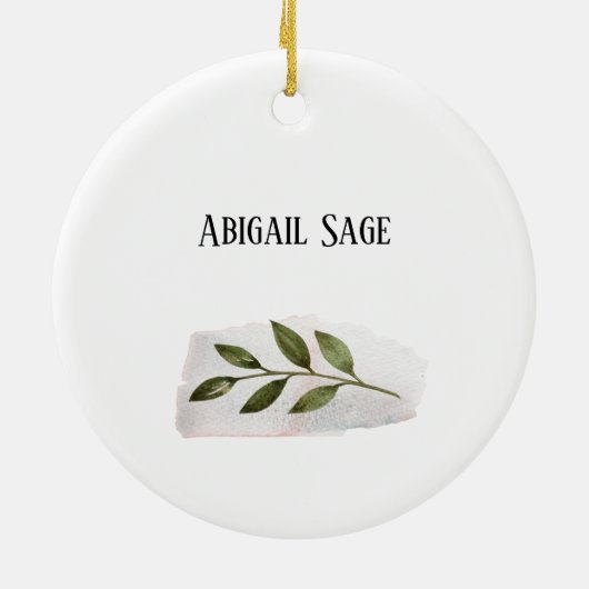 ガラテヤ5:22-23霊の果実は愛の喜びである セラミックオーナメント (裏面)