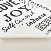 ガラテヤ5:22-23 シェルパブランケット (3/4)