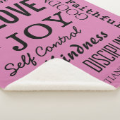 ガラテヤ5:22-23 シェルパブランケット (3/4)