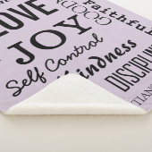 ガラテヤ5:22-23 シェルパブランケット (3/4)