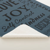 ガラテヤ5:22-23 シェルパブランケット (3/4)