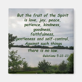 ガラテヤ5:22-23 マグネット (正面)