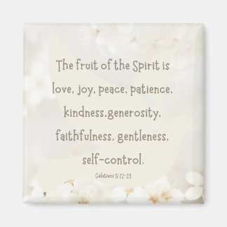 ガラテヤ5:22-23 2インチ磁石 マグネット