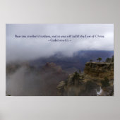 ガラテヤ6:2のポスター ポスター (正面)