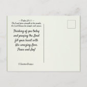 ガラテヤ6:9わたしたちは良いことをすることに疲れないようにしよう ポストカード (裏面)