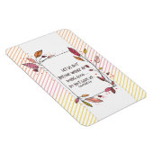 ガラテヤ6:9上に行くな与えい聖なる書物、 経典 マグネット (右側)