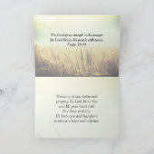 ガラテヤ6:9善を行うことに疲れてはいけない カード (内部)