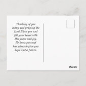 ガラテヤ6:9善を行うことに疲れてはいけない ポストカード (裏面)