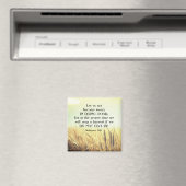 ガラテヤ6:9善を行うことに疲れてはいけない マグネット (インサイチュ (食洗機))