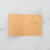 ガラテヤ6:9 実り 秋 落ち葉 感謝 かぼちゃ カード (内部)