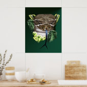 ガラトルスネーク顔ポスター ポスター (キッチン)