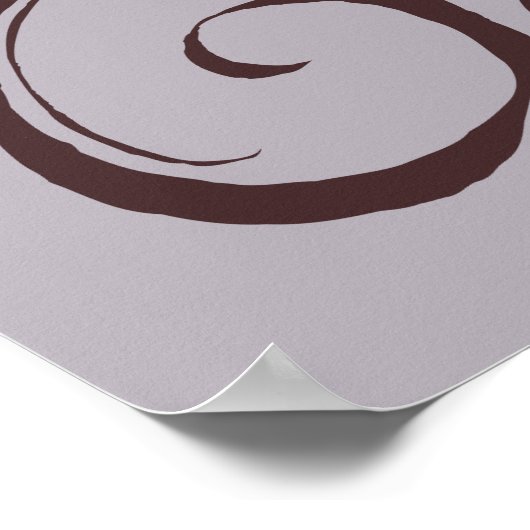 ガラドリエル無地の名 ポスター (角)