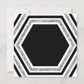 ガラナイトビジネス機能銀六角 招待状 (裏面)