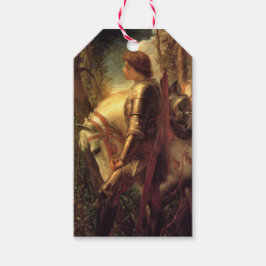 ガラハド卿（ジョージ・フレデリック・ワッツ著） ギフトタグ