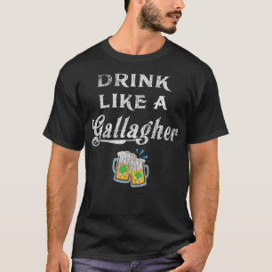 ガラハー・St pattys day・アイルランのように飲おもしろいむ Tシャツ