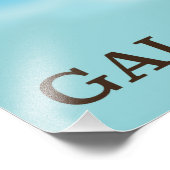 ガラパゴスの地図の休暇のポスター フォトプリント            (角)