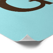 ガラパゴスの地図の休暇のポスター ポスター (角)