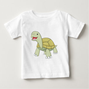 ガラパゴスの幸せなカメ ベビーTシャツ