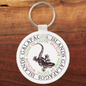 ガラパゴスアイランズゲッコソヴレニールキーチェーン キーホルダー (正面)