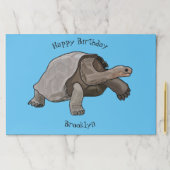 ガラパゴスガメの漫画イラストレーション ペーパーパッド (インサイチュ)