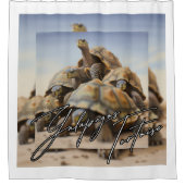 ガラパゴスガメ シャワーカーテン (正面)