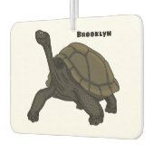 ガラパゴスランドカメイラストレーション カーエアーフレッシュナー (左)