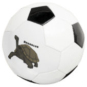 ガラパゴスランドカメイラストレーション サッカーボール (3/4)