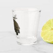 ガラパゴスランドカメイラストレーション ショットグラス (右)