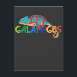 ガラパゴス諸島エクアドルカメレオンエキゾチックアニマル ポストカード<br><div class="desc">ガラパカッコいいゴス諸島:野生生物の観光、写真、カメ、カメ、鳥観察ファン向けのトラベルグラフィックカメレオンデザインギフト観光旅行バケットリストの宛先。</div>