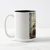 ガラパゴス諸島サマータイム ツートーンマグカップ (左)