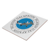 ガラパゴス諸島ハンマーヘッドシャーク タイル (側面)