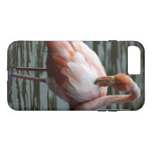 ガラパゴス諸島フラミンゴ Case-Mate iPhoneケース (裏面(横))