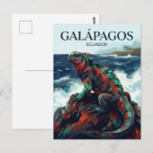 ガラパゴス諸島 エクアドル ポストカード (正面/裏面)