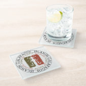 ガラパゴス諸島 ガラスコースター (アングル)