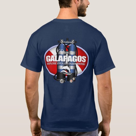 ガラパゴス諸島(ST) Tシャツ (裏面)