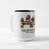 ガラパゴス集団（ガラパゴス諸島） ツートーンマグカップ (正面左)