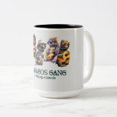 ガラパゴス集団（ガラパゴス諸島） ツートーンマグカップ (正面右)