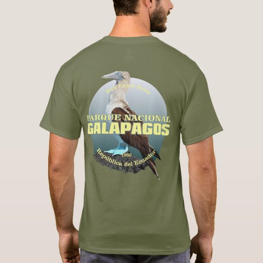 ガラパゴスNP重量 Tシャツ (裏面)