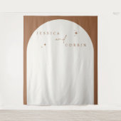 ガラボホテラコッタアーチ天体星結婚の タペストリー (正面)