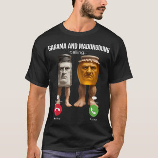 ガラマ・マドゥングドゥング・コーリング・ファニー・ブレインロット・アニマル Tシャツ