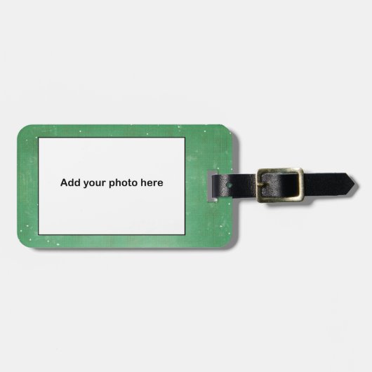 ガラリンゴもしと、これを見て、私の名前を叫ぶ ラゲッジタグ (正面横)