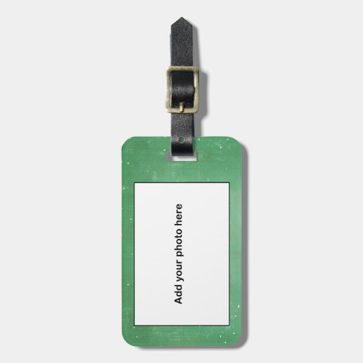 ガラリンゴもしと、これを見て、私の名前を叫ぶ ラゲッジタグ (正面縦)