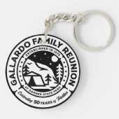 ガラルド50周年記念ファミリー懇親会キーチェーン キーホルダー (裏面)