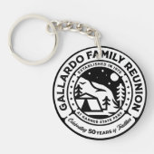 ガラルド50周年記念ファミリー懇親会キーチェーン キーホルダー (正面)