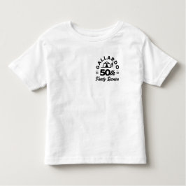 ガラルド50thアニバーサリーファミリー懇親会トドラー トドラーTシャツ